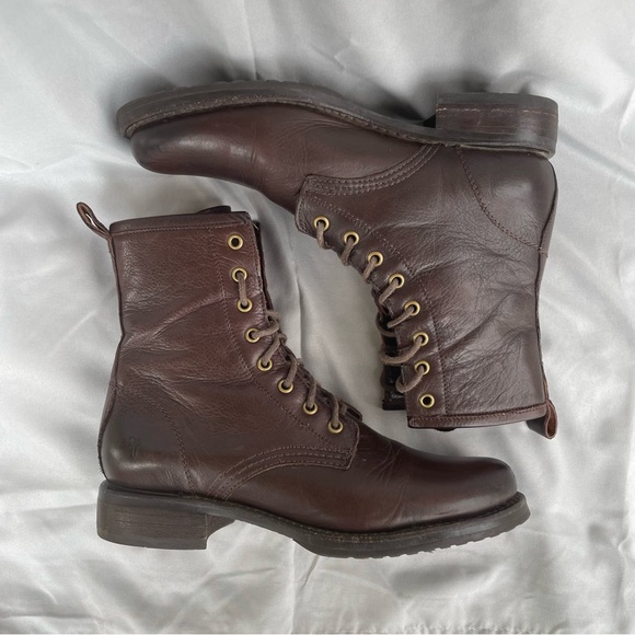 Frye Veronica Combat Boots - Picture 3 of 8